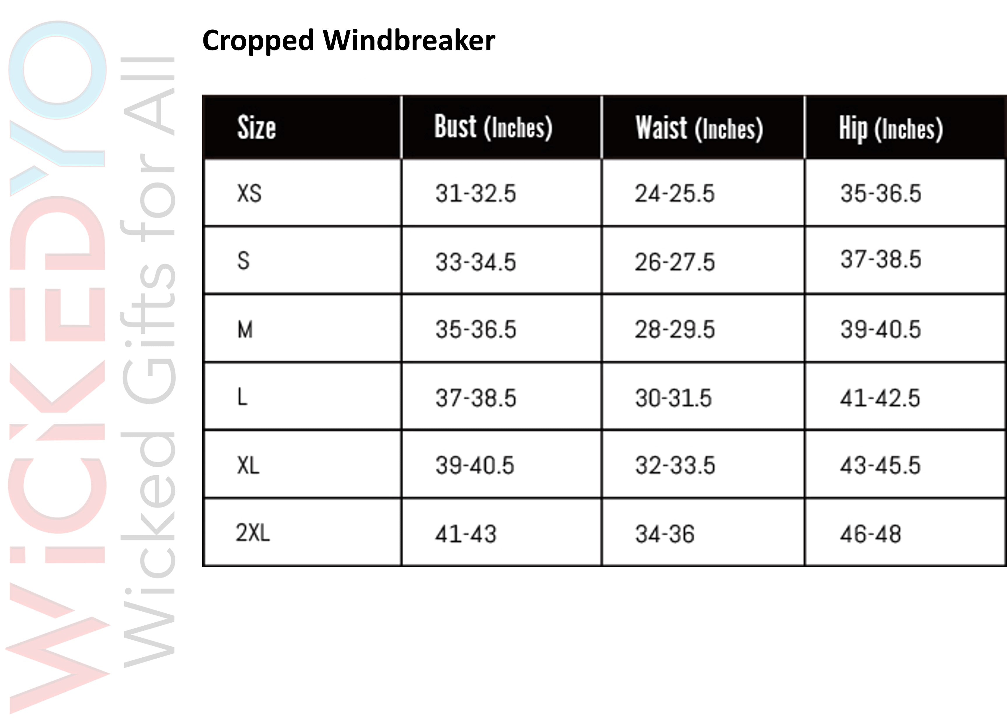 Black women’s cropped windbreaker. Girls' Activewear Cover Top. RippleFX by WickedYo.